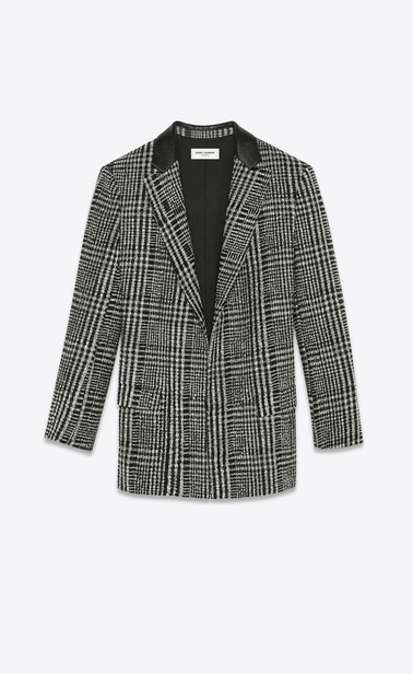 embroidered prince of wales jacket